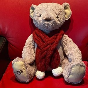 UGG Huge Cuddly Logo Teddy Bear